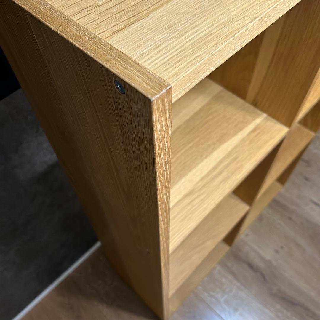 無印良品 スタッキングシェルフ 3段×2列 オーク材