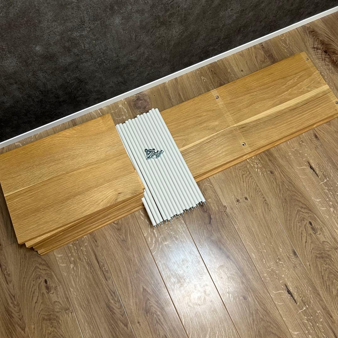 無印良品 スタッキングシェルフ 3段×2列 オーク材