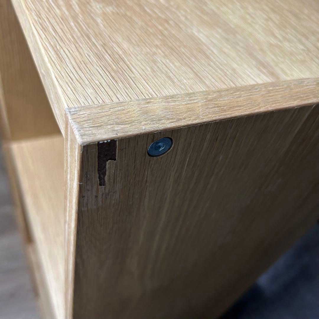 無印良品 スタッキングシェルフ 3段×2列 オーク材