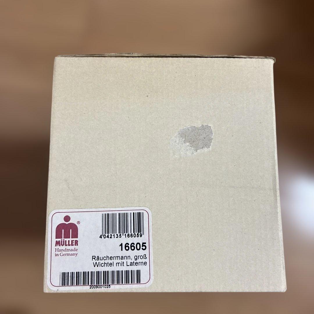 ドイツ　ミューラー工房　Muller 木製お香けむり出し人形