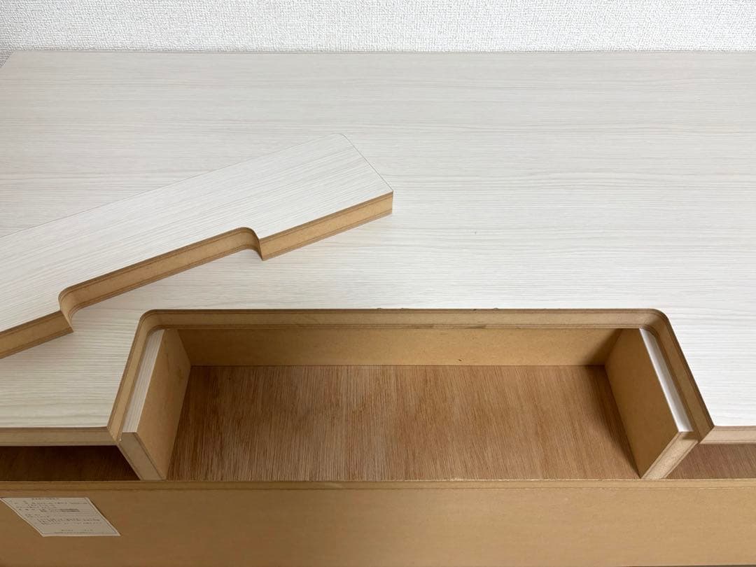 パソコンデスク 引き出し付き 幅90cm