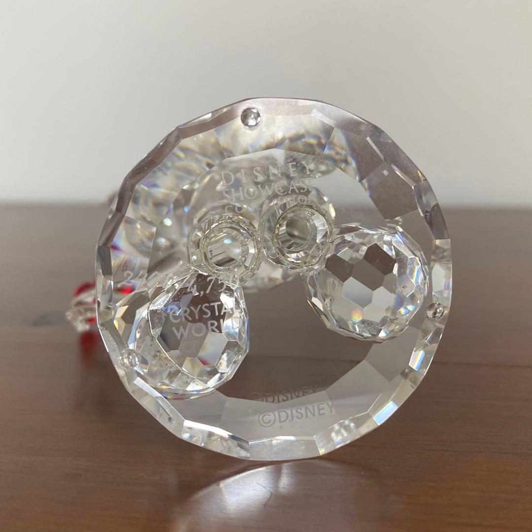 ディズニーショーケース クリスタルワールド ミッキー&ミニー 置物