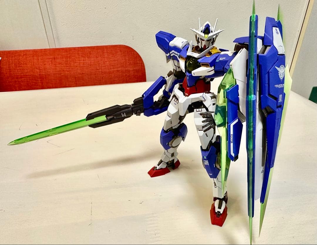 L BUILD ダブルオークアンタ メタルビルド