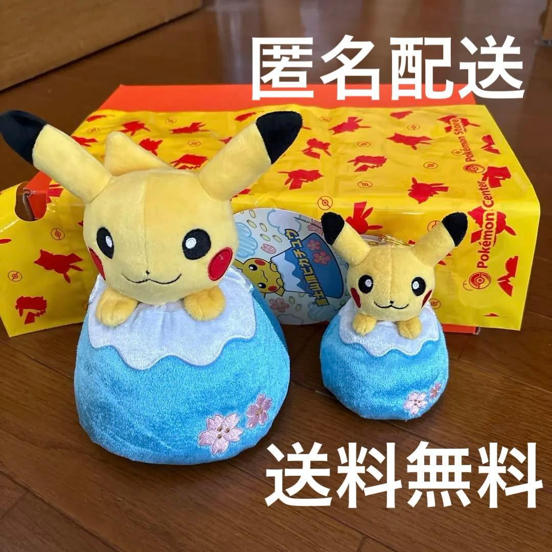 ポケモンストア 富士山ピカチュウ ぬいぐるみ マスコット セット