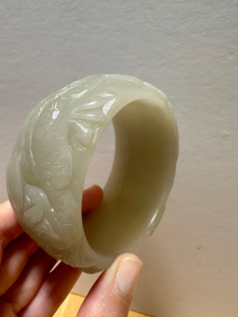 お盆期間セール中　鳳凰バングル　シャー太翠バングル