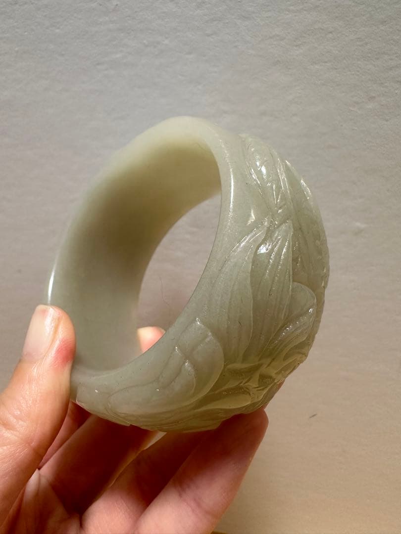 お盆期間セール中　鳳凰バングル　シャー太翠バングル