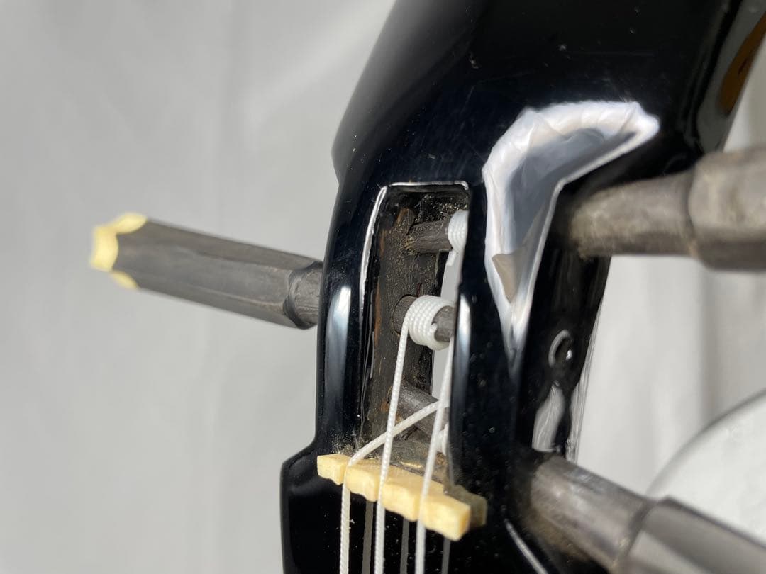 金城三味線製作所 実入り 桑木/くわ木 人工皮・三線 - メルカリ