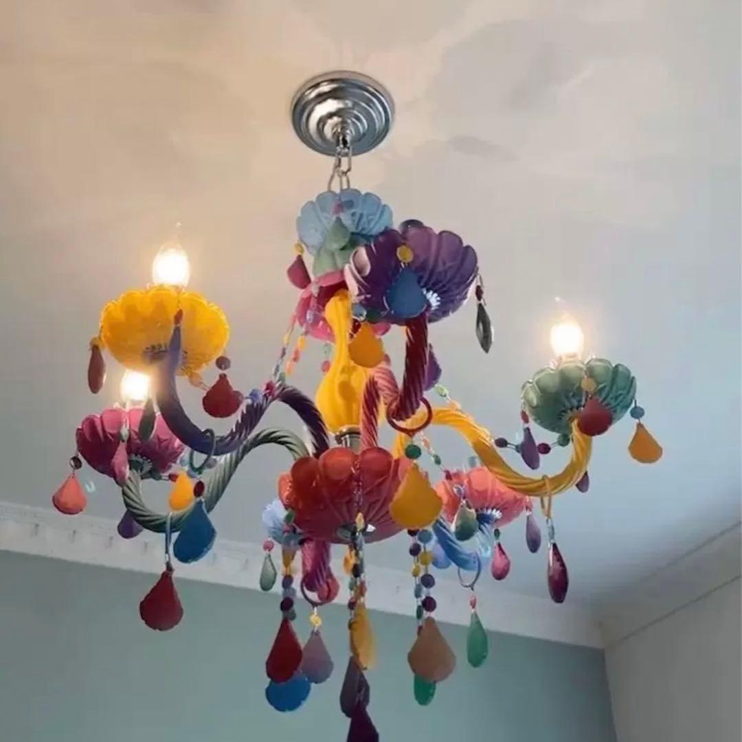 LED電球付きK9 クリスタル 装飾照明 現代ヨーロピアンLEDシャンデリア