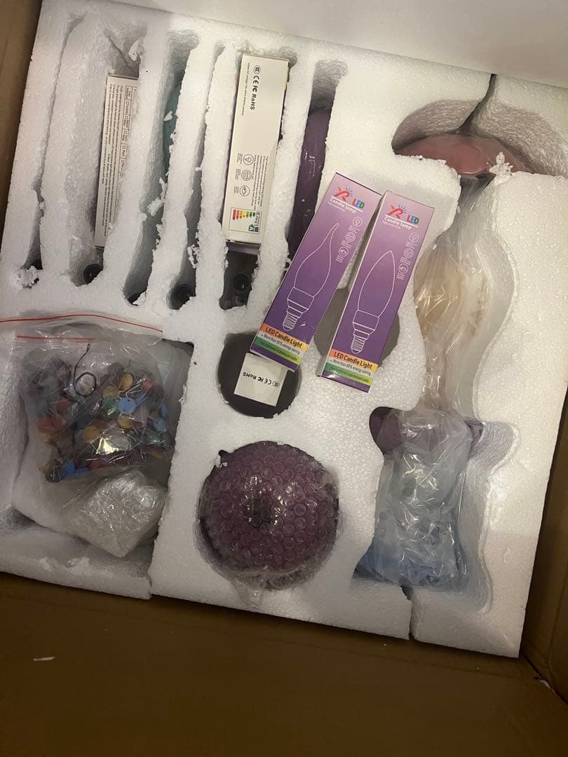 LED電球付きK9 クリスタル 装飾照明 現代ヨーロピアンLEDシャンデリア