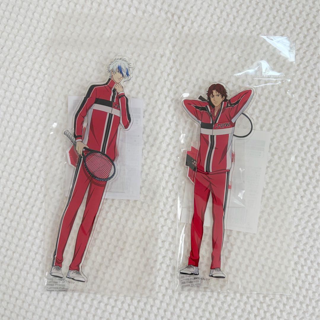 匿名配送】新テニスの王子様 越知月光・毛利寿三郎 アクリルスタンド
