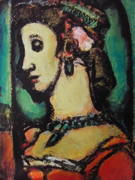 es Rouault、Teresina、希少画集画、状態良好