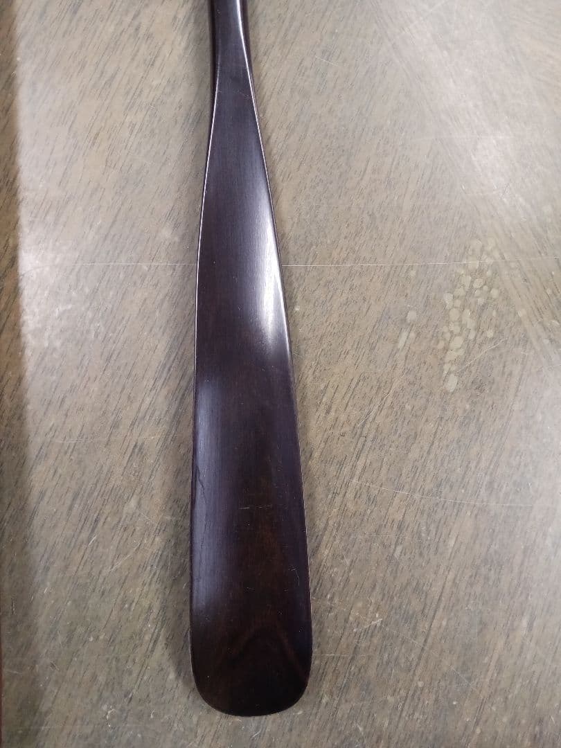 ビンテージ本黒檀shoehorn 日本製　未使用
