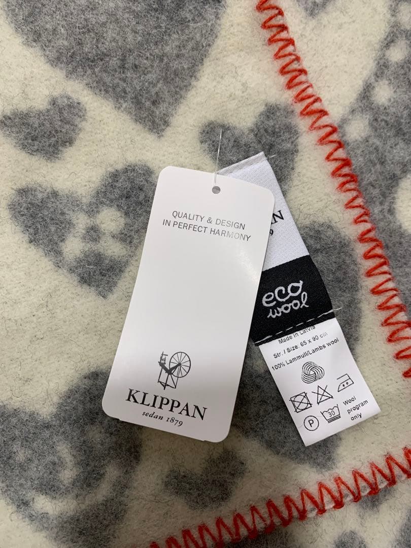 ブランケット　新品未使用　ハート　クリッパン