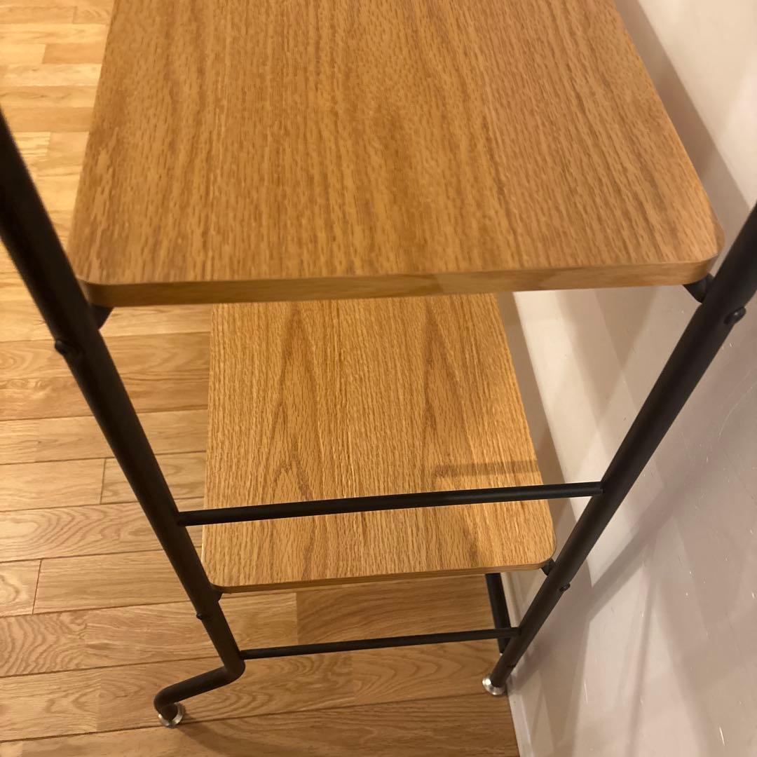 NOCE 天然木×アイアン オープンシェルフ 三段