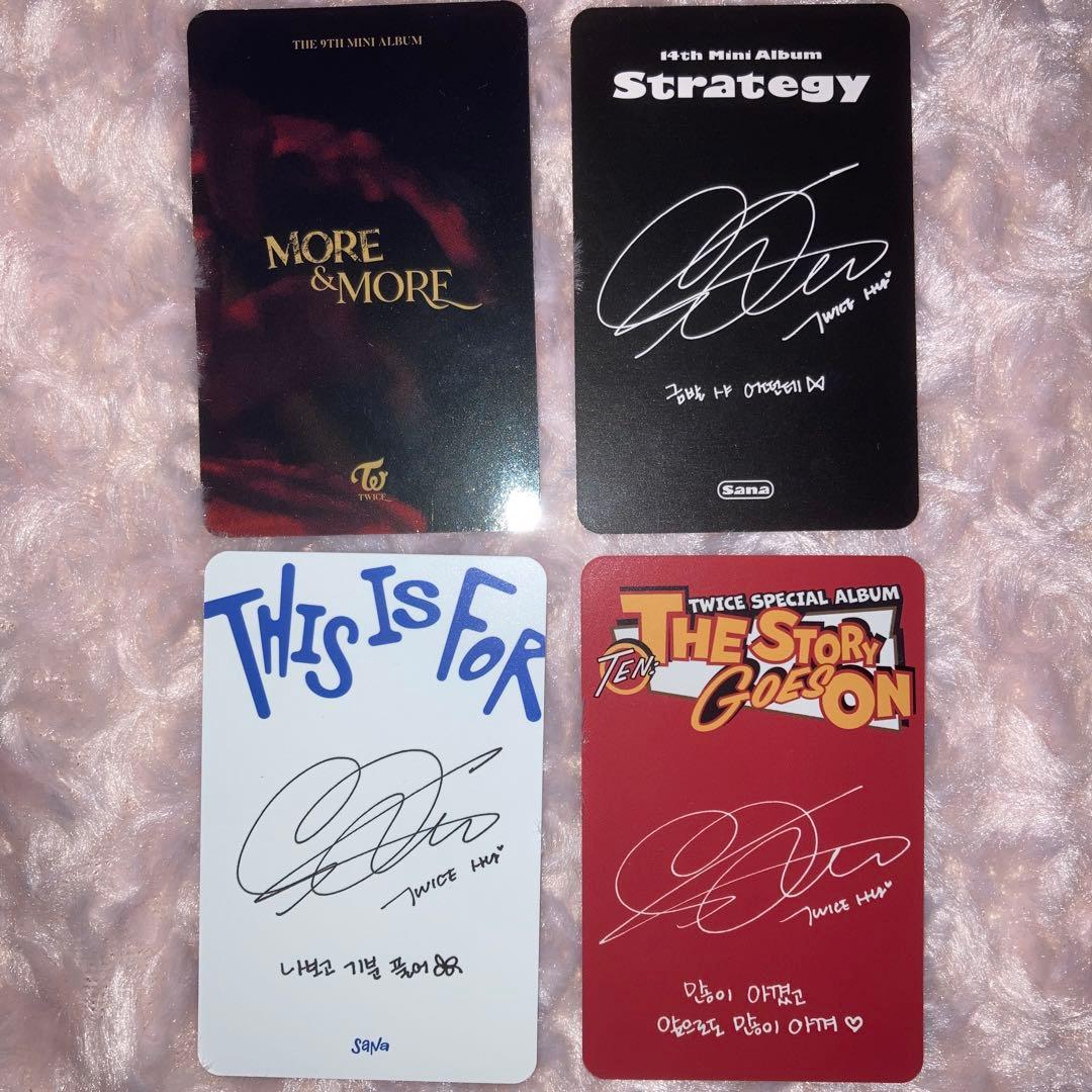 TWICE サナ アルバムトレカ まとめ売り - メルカリ