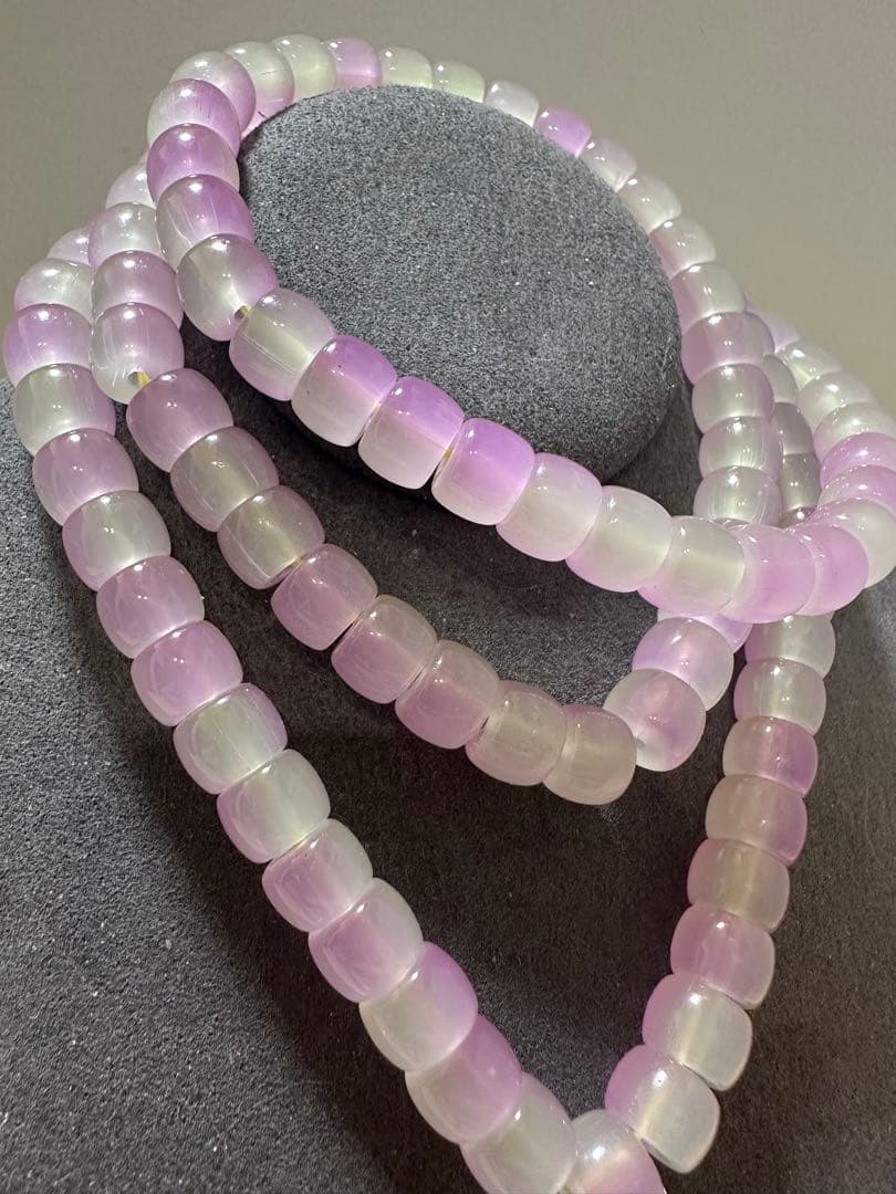 紫玉薔薇ペンダント　シャー太翠