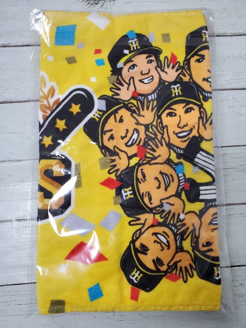 阪神タイガース◇優勝記念胴上げ似顔絵フェイスタオル - メルカリ