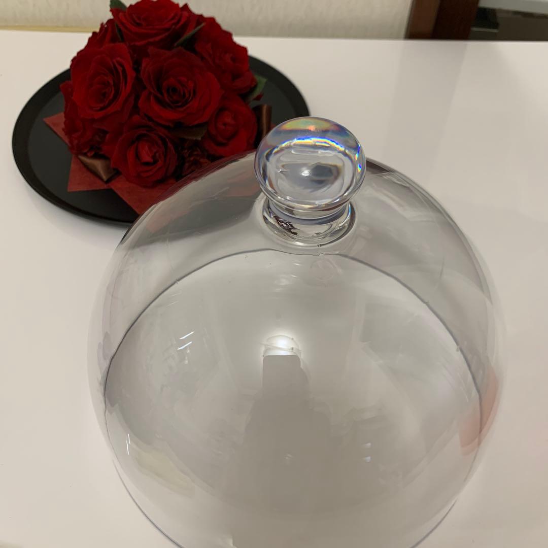 赤い薔薇、ブラザードフラワードー ム型24✖️20