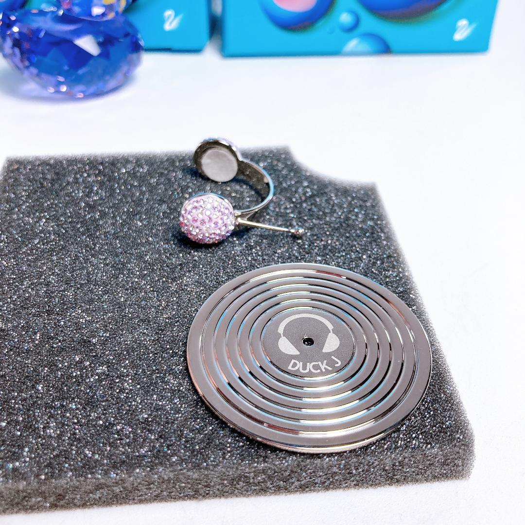 スワロフスキー Happy Duck ハッピーダック DJパープル |4175| - メルカリ