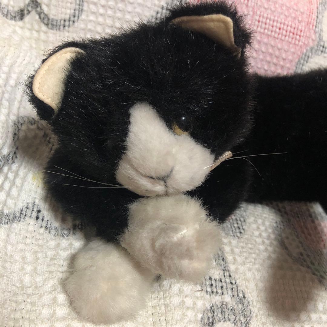 モンスイユ 大きな黒猫 寝そべりポーズ ぬいぐるみ 中古品 - メルカリ