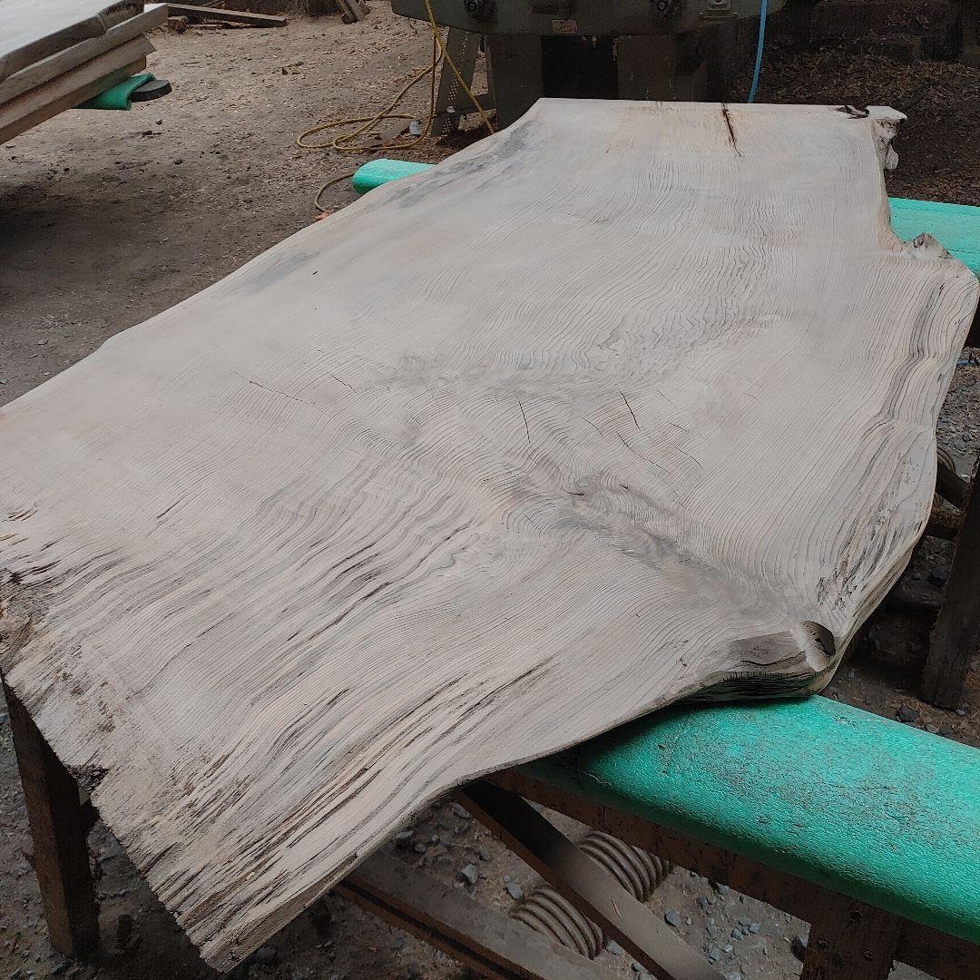 送料込み　神代杉　一枚板　無垢材　天板　テーブル　カウンター DIY番号80