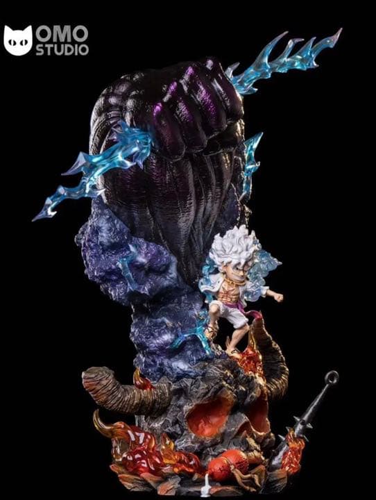 ワンピース ニカ ルフィ ギア5 ガレージキット フィギュア - メルカリ