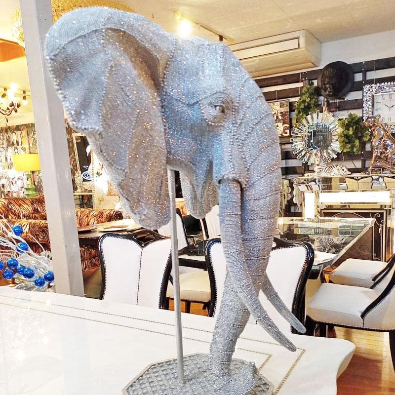 象のオブジェ アートインテリア エレファント 70cm 143-138-023