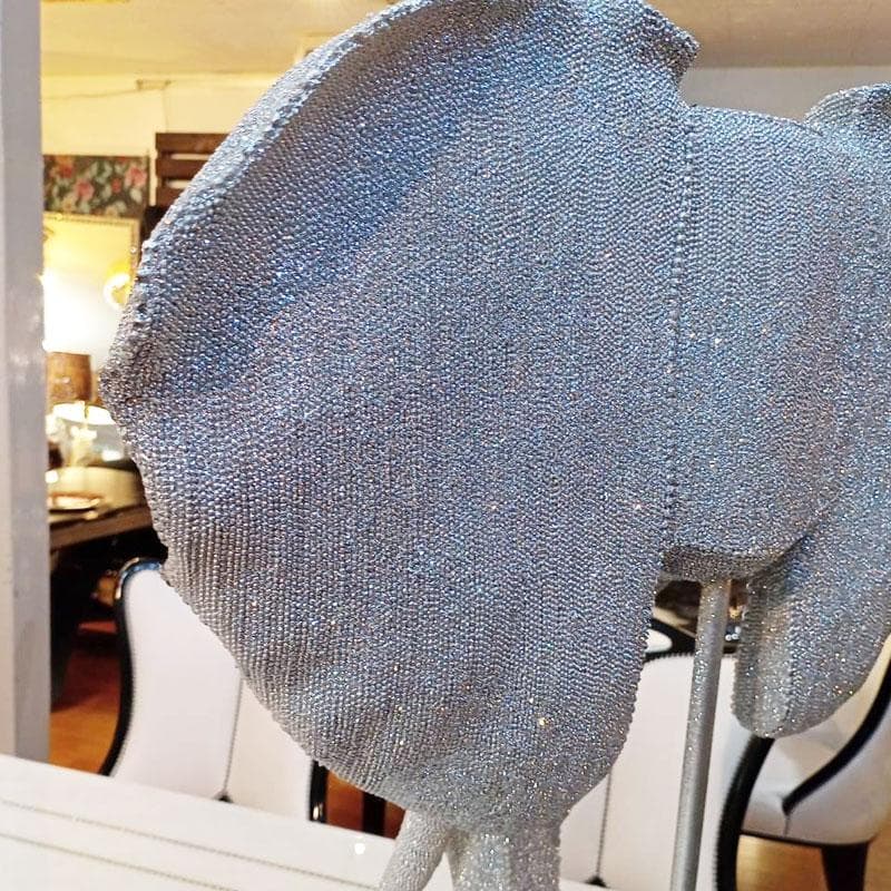 象のオブジェ アートインテリア エレファント 70cm 143-138-023