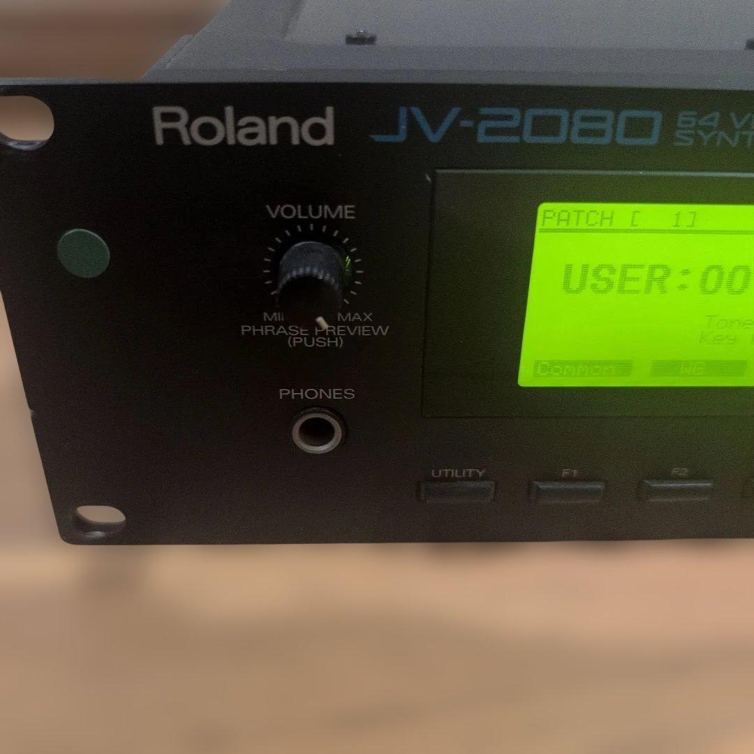 Roland JV−2080 64VOICEシンセサイザーモジュール良品！