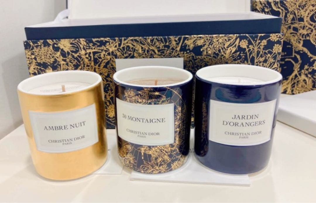 【新品】Dior メゾン キャンドル コレクション ホリデー限定デザイン 箱付き