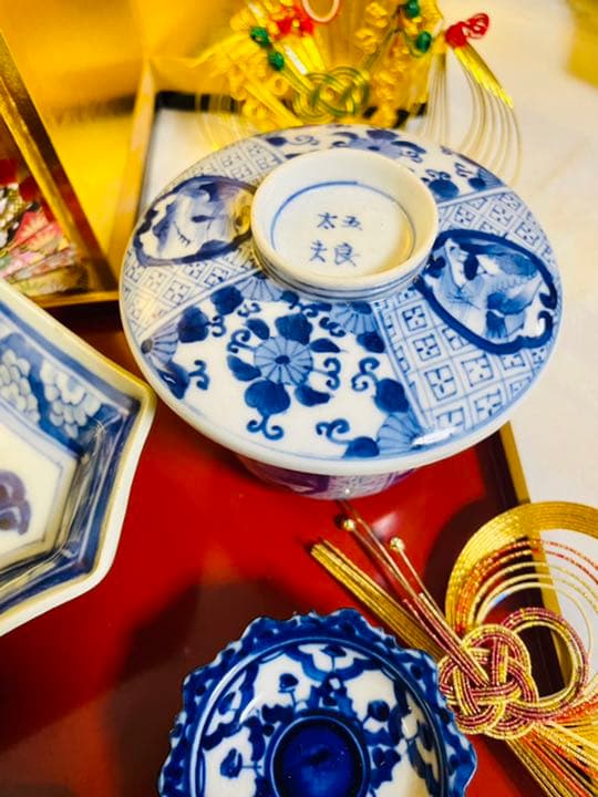 A 8 高級膳 古伊万里膳 1名様 6点 お正月の準備に