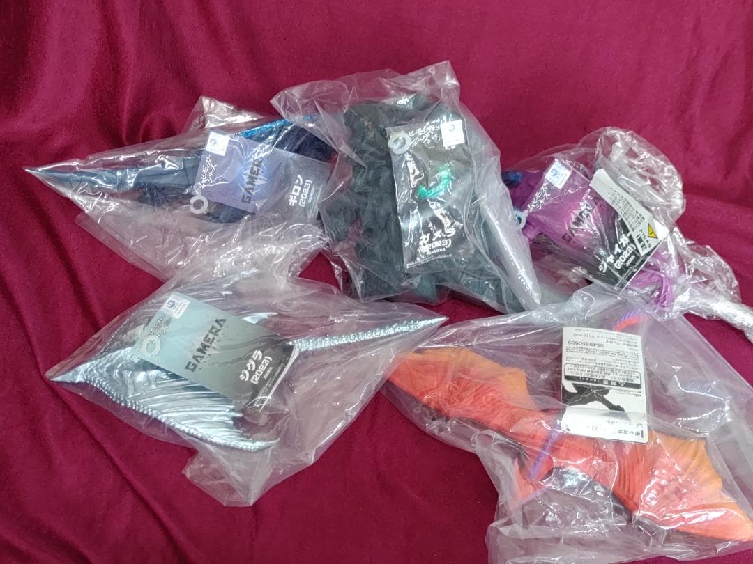 ガメラ 2023 6点コンプリート ムービーモンスターシリーズ 未開封タグ