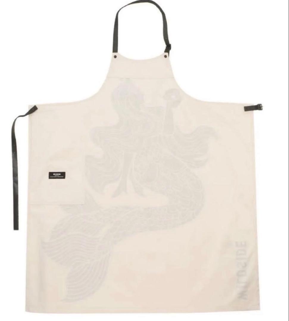 WILDSIDE スターバックス リザーブ　レザーベルトエプロン ホワイト