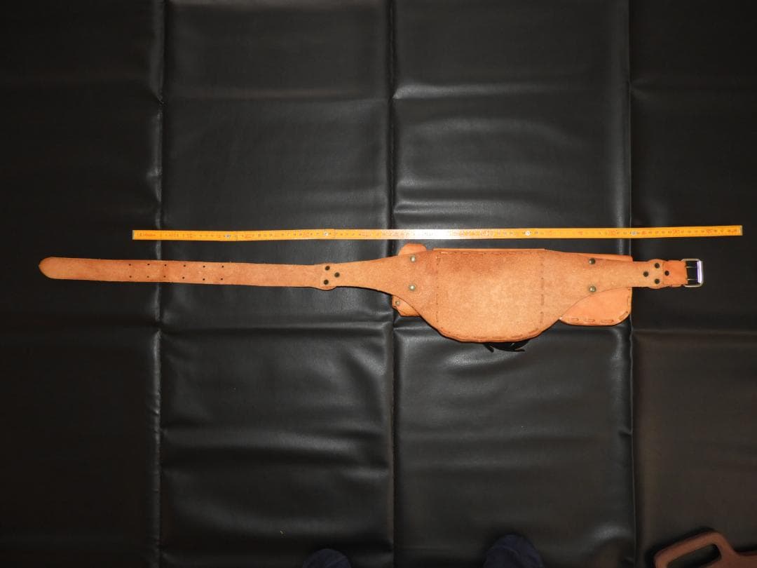 レザークラフト ウエスタン ベルト ポーチ おまけ ポシェット