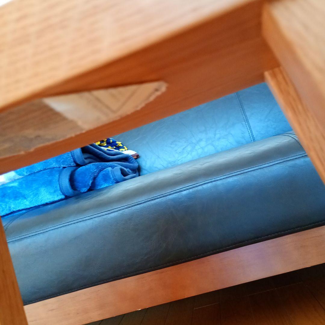 【お値下げ中】無印良品の無垢材ベンチ・小　オーク材　木製　サイドテーブル