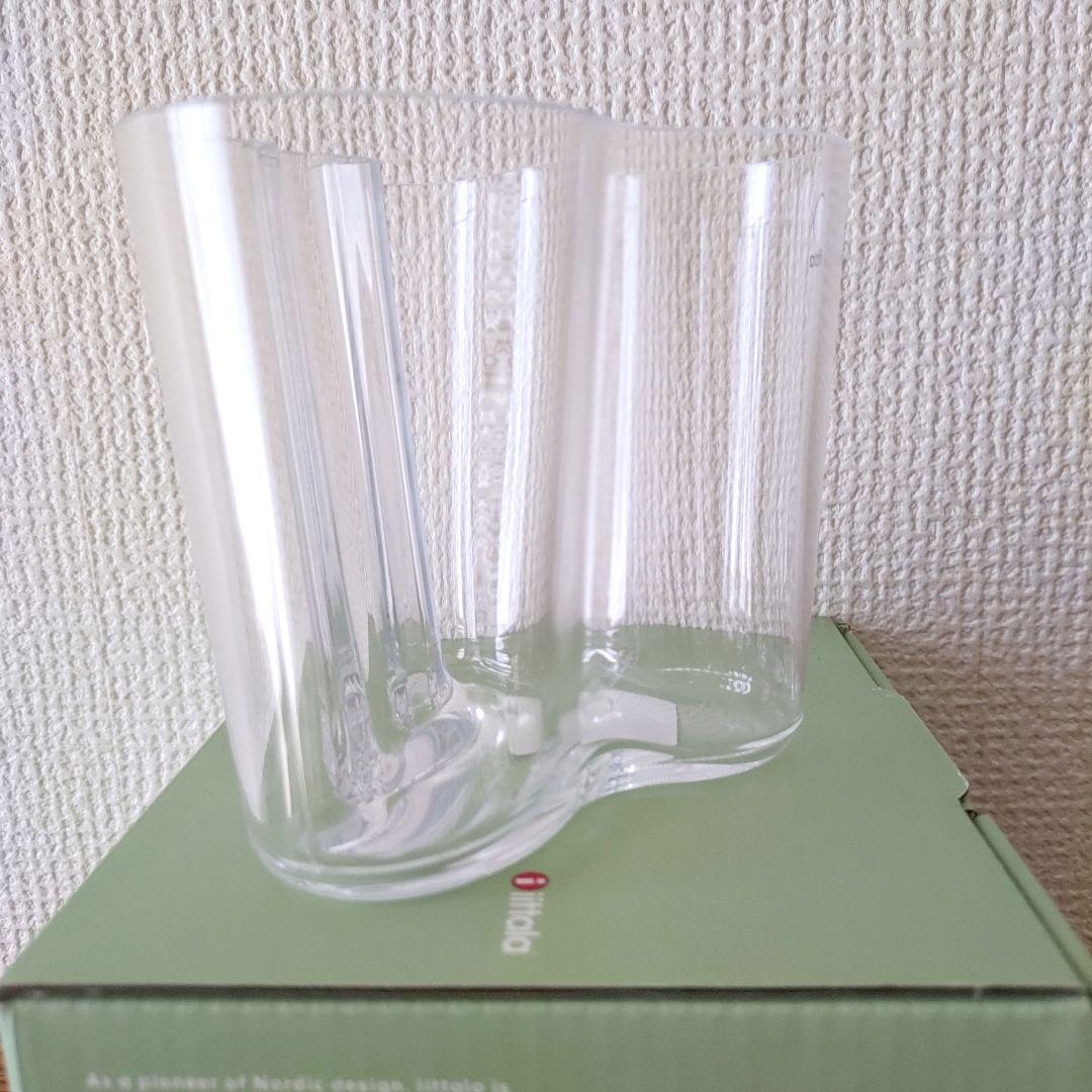  アアルトベース 95mm クリア 花瓶