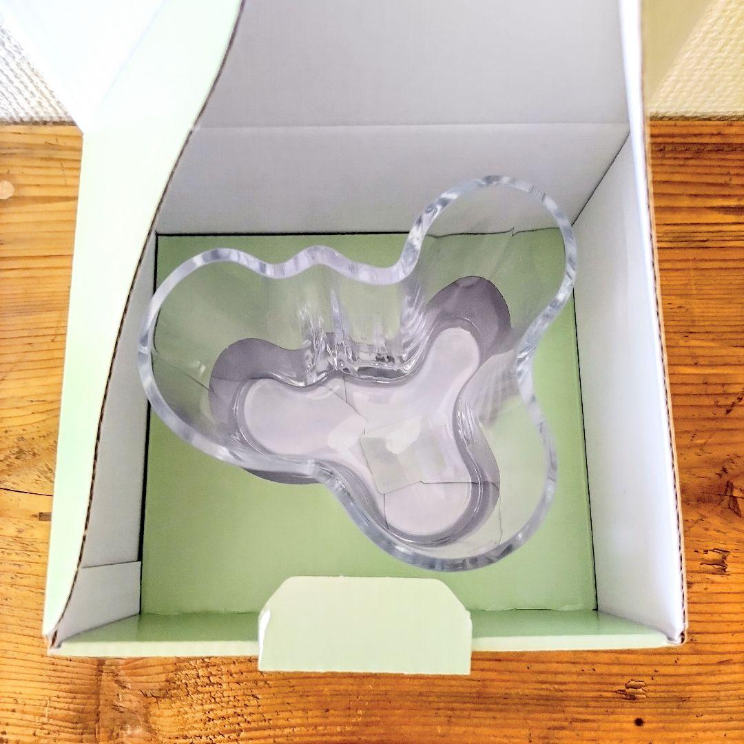  アアルトベース 95mm クリア 花瓶