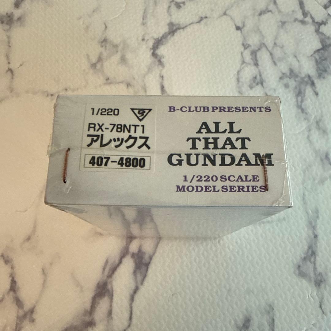 B-CLUB ALL THAT GUNDAM RX-78NT1 1/220 - メルカリ