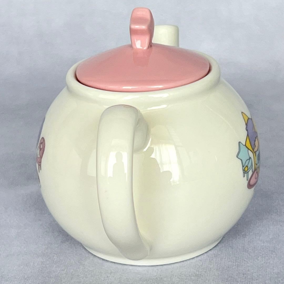 希少 廃盤 未使用☆キキララ ティーポット 元箱・ポットホルダー付き