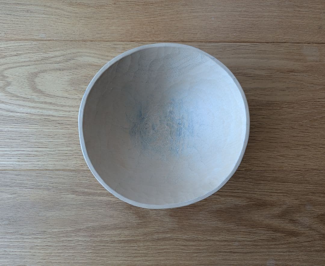 三谷龍二　　木製ボウル　ベージュ