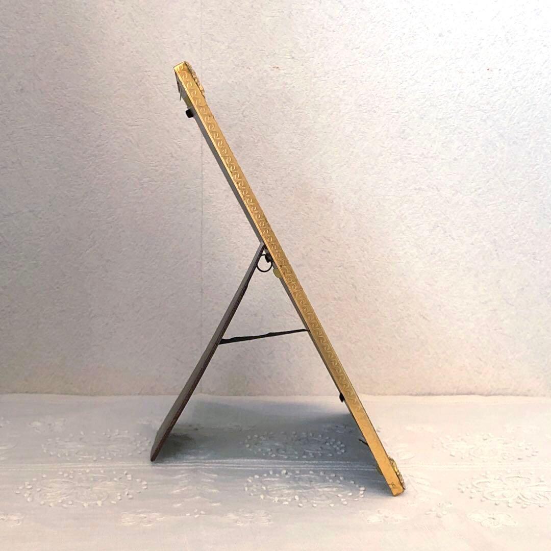 RV82 真鍮フォトフレーム24.5×18.5 北欧ヴィンテージ