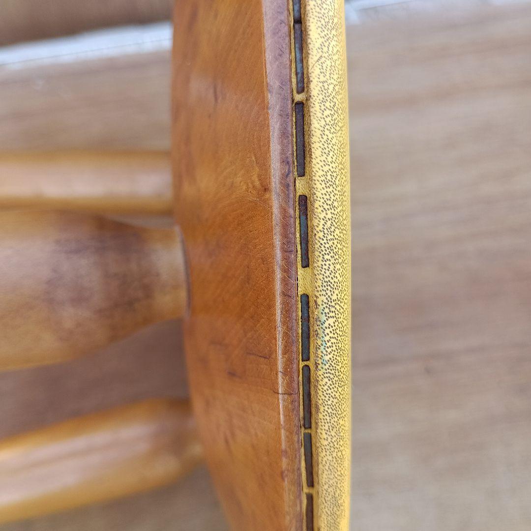 N*6様 4250)天童木工のリングスツール 丸椅子　昭和レトロ