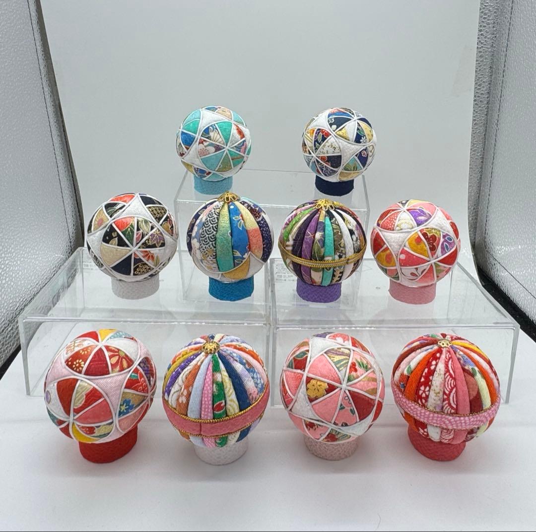 FOX　木目込みまり　4センチ/3.5センチ/3センチ玉セット20個等