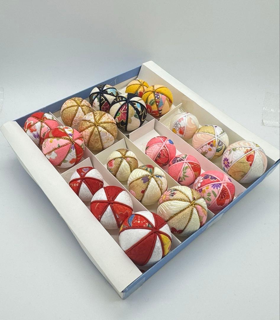 FOX　木目込みまり　4センチ/3.5センチ/3センチ玉セット20個等