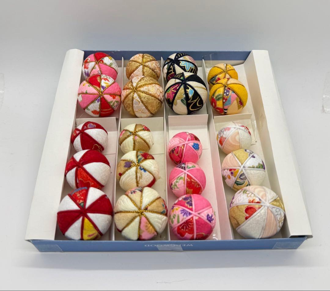 FOX　木目込みまり　4センチ/3.5センチ/3センチ玉セット20個等