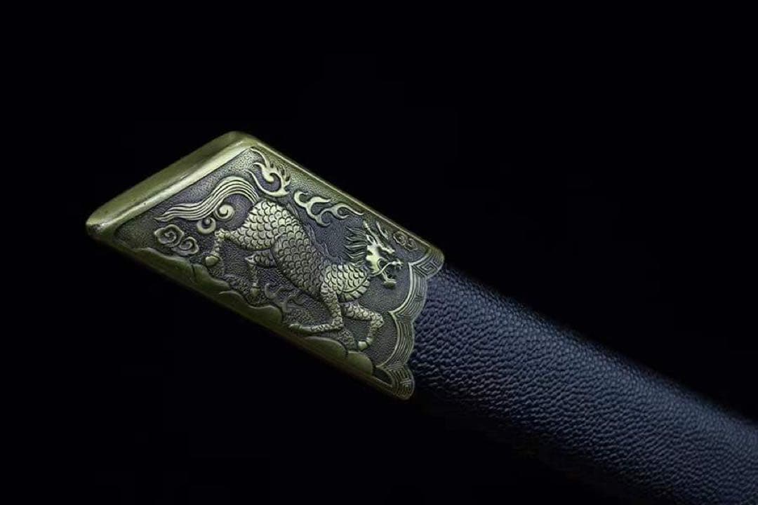 キリン戦刀-高性能マンガン鋼 古兵器 武具 刀装具 日本刀 模造刀 居合