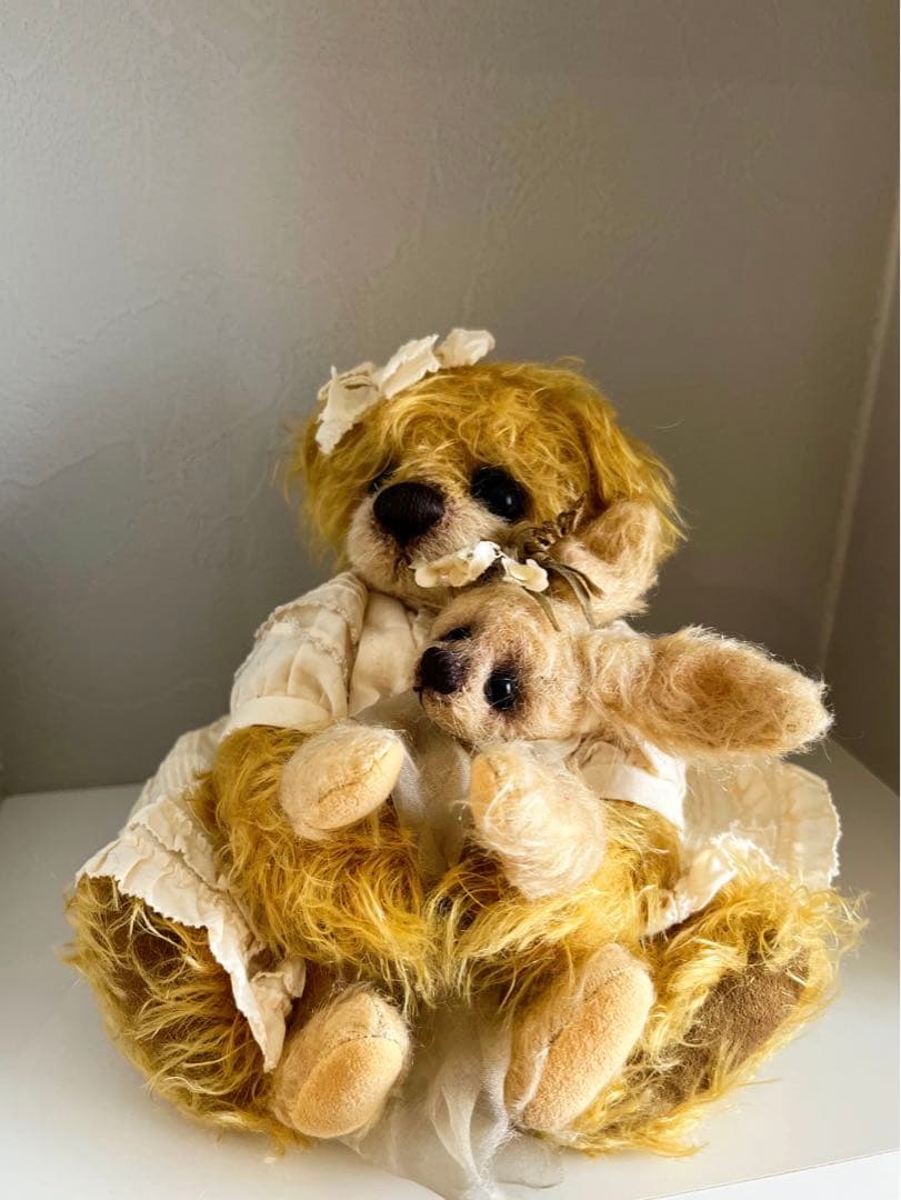 松山 里見 teddybear テディベア　国内作家様　テディベア作家　ウサギ