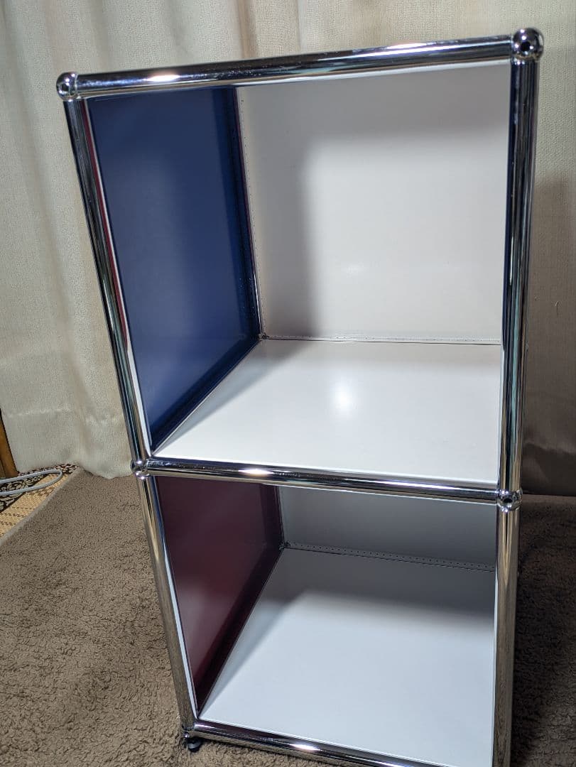 USMハラー　小型オープンシェルフ 1連2段仕様