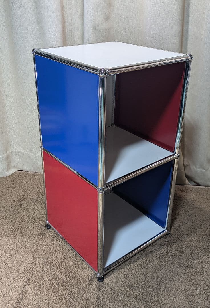 USMハラー　小型オープンシェルフ 1連2段仕様