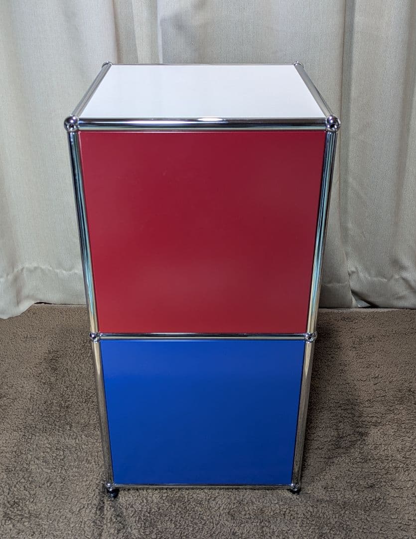 USMハラー　小型オープンシェルフ 1連2段仕様